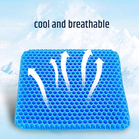 Gel seat cushion