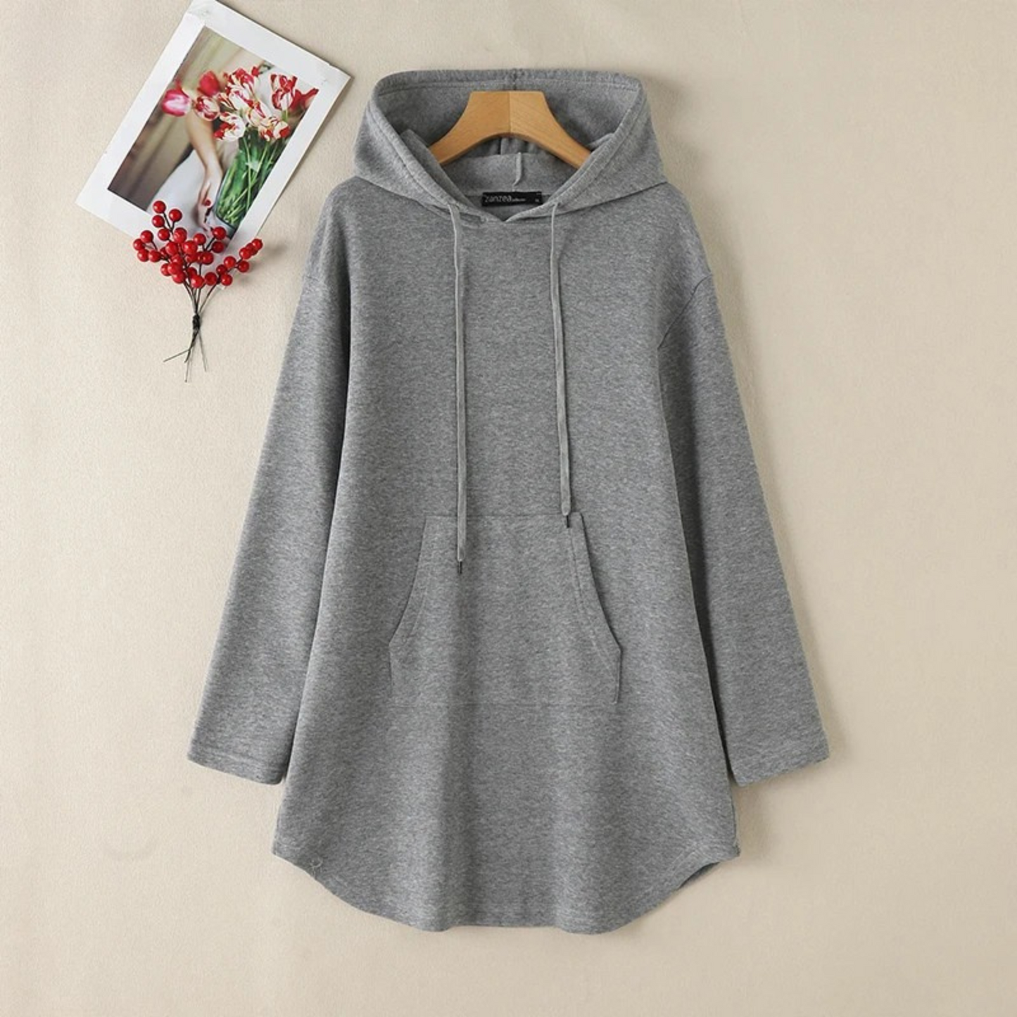 Longer hoodie