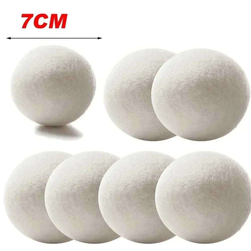6 wool dryer balls