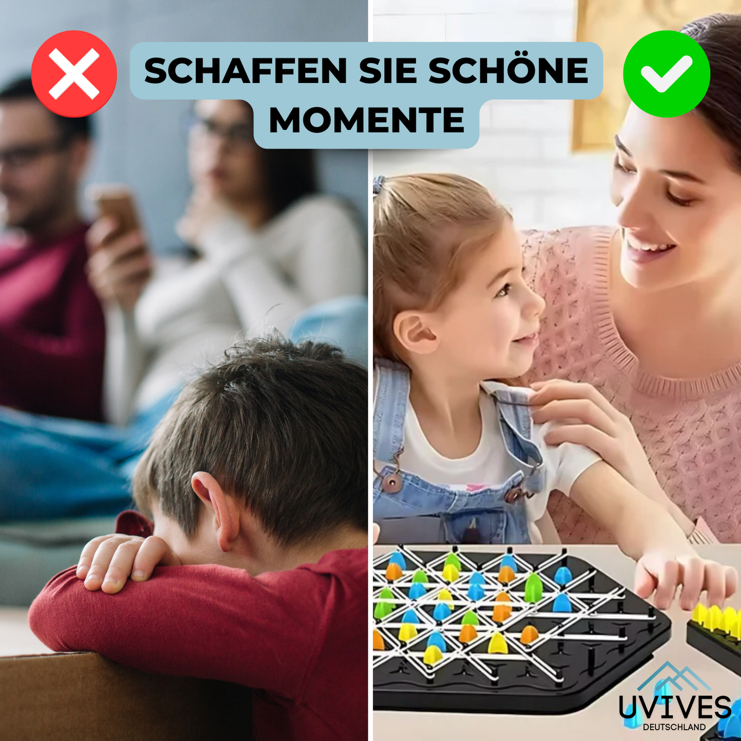KnotLogic Mind- Ketten-Dreieck-Schachspiel