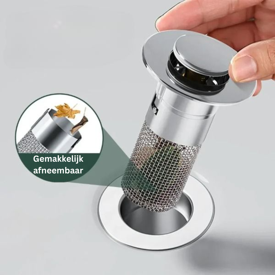 Stainless steel drain filter