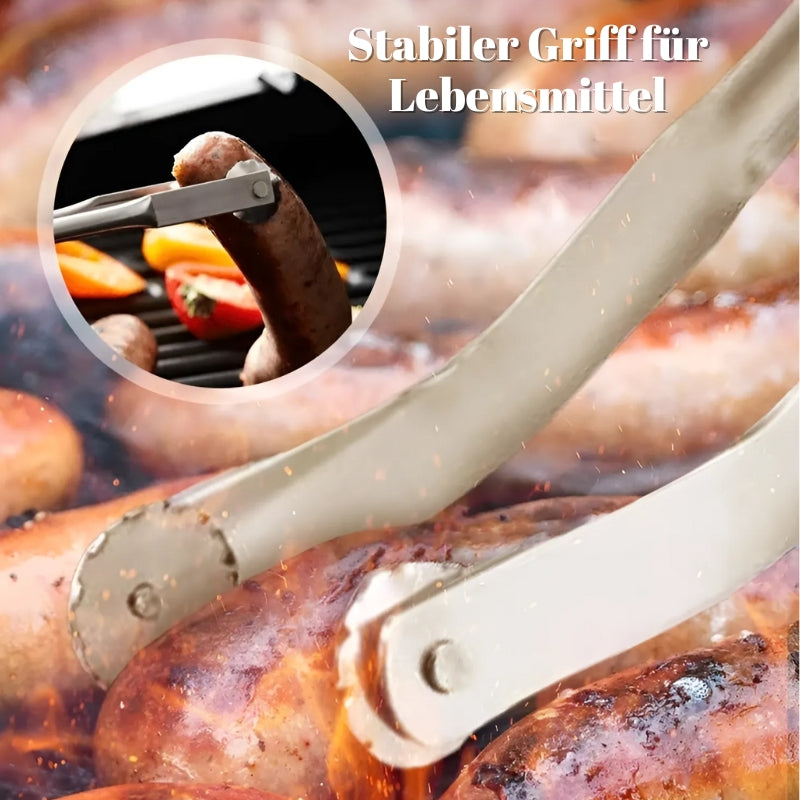 Long-lived BBQ sausage pliers