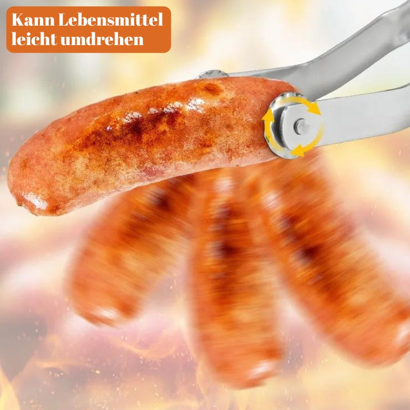Long-lived BBQ sausage pliers
