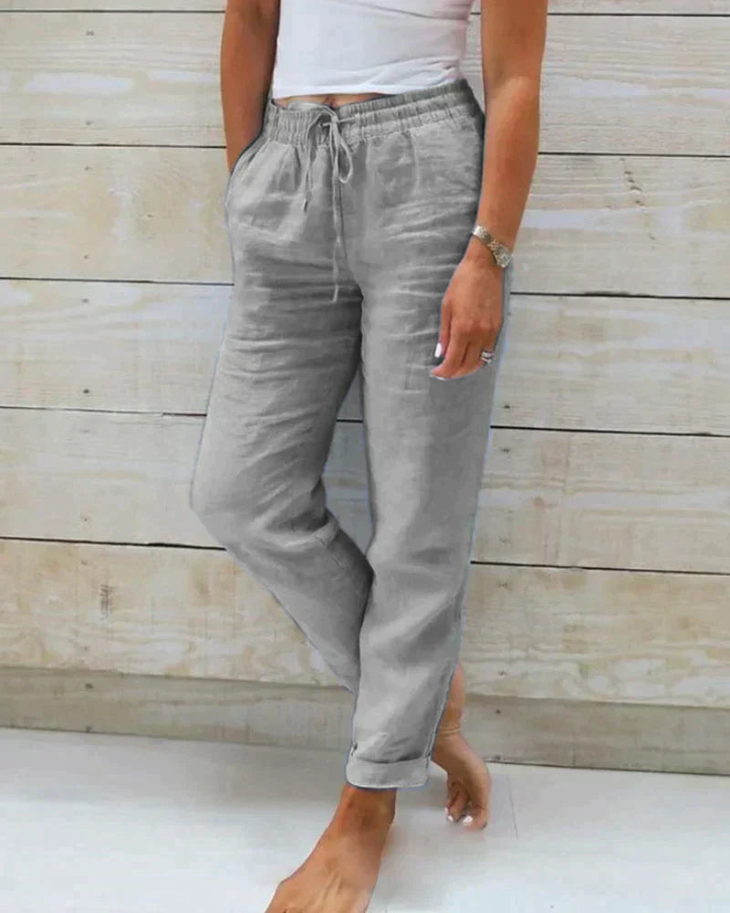 Luftige Sommerhose mit elegantem Schnitt | Damenmode