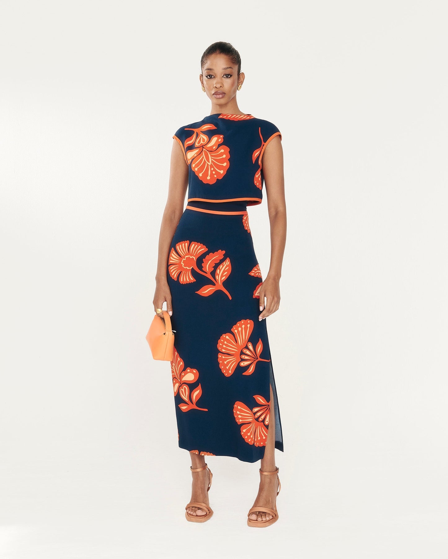 Dune Manila Marineblauer Top