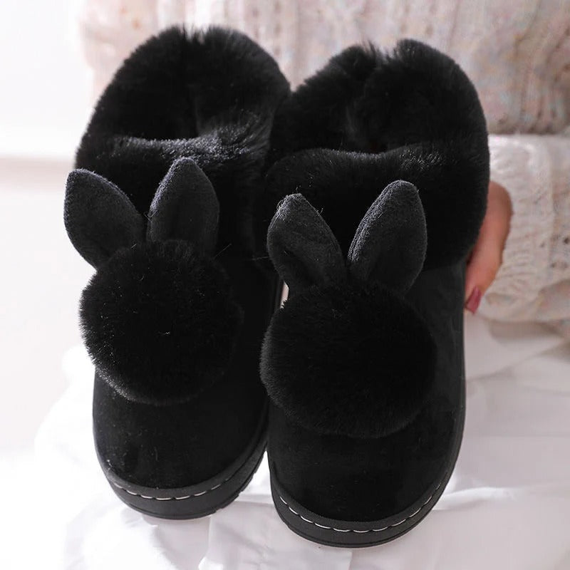 Fluffy slippers