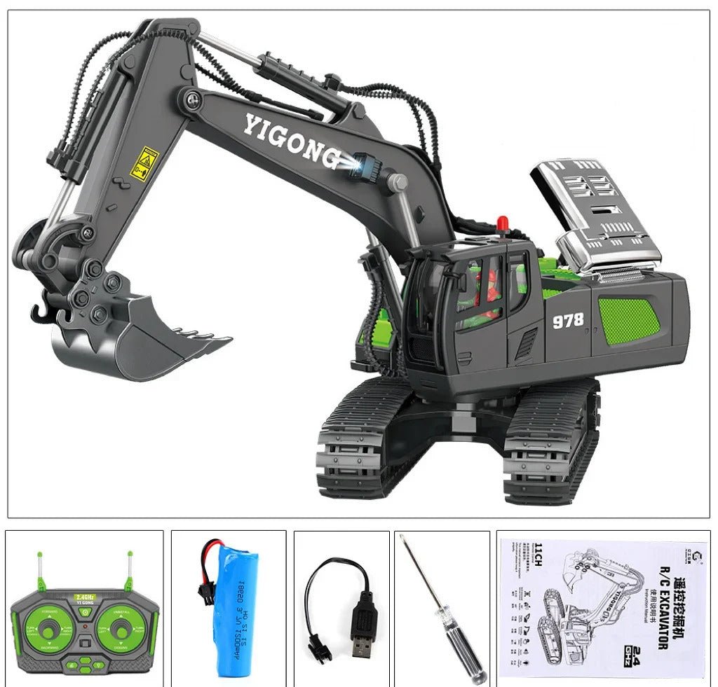 Excavator toy