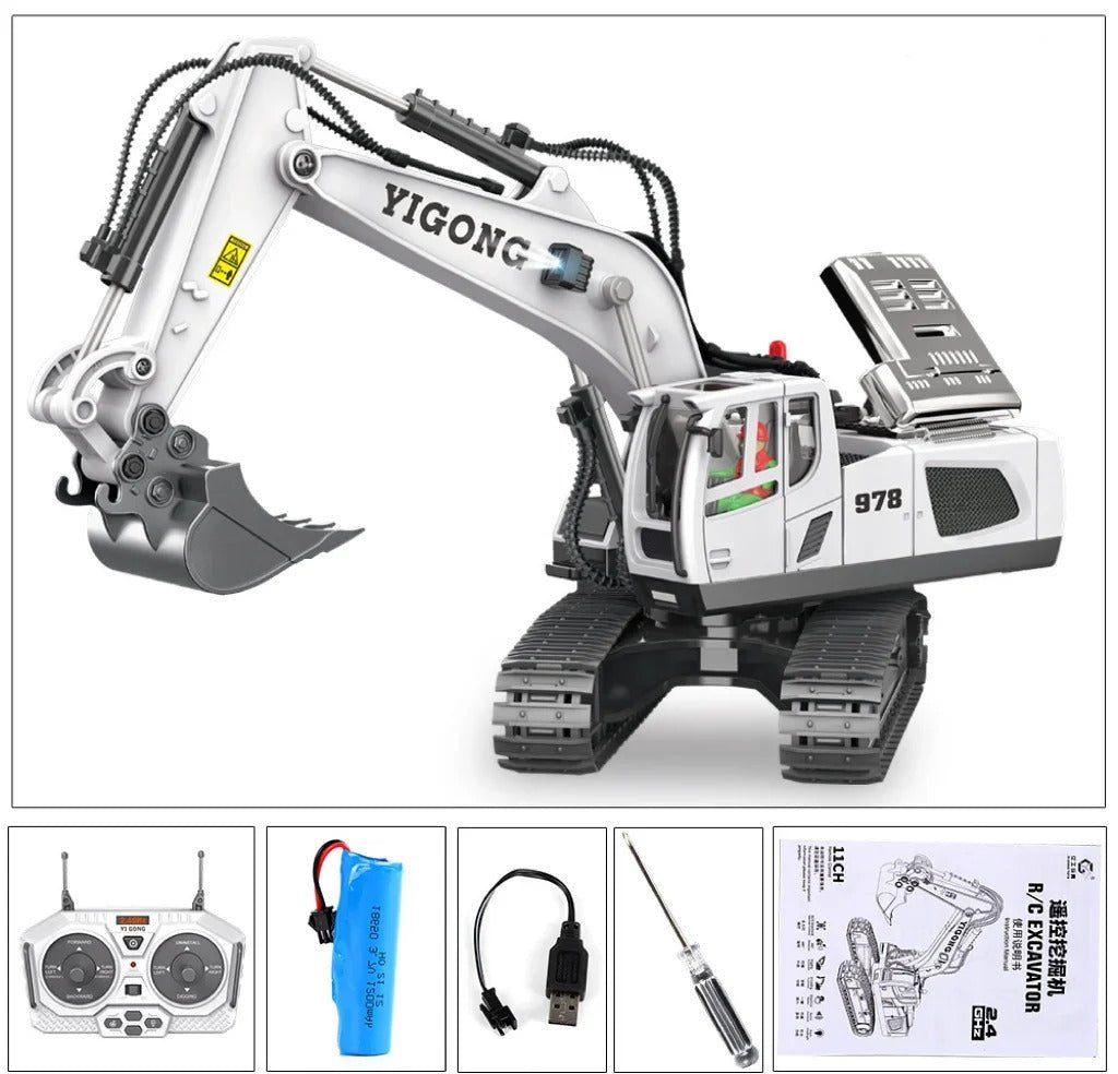 Excavator toy