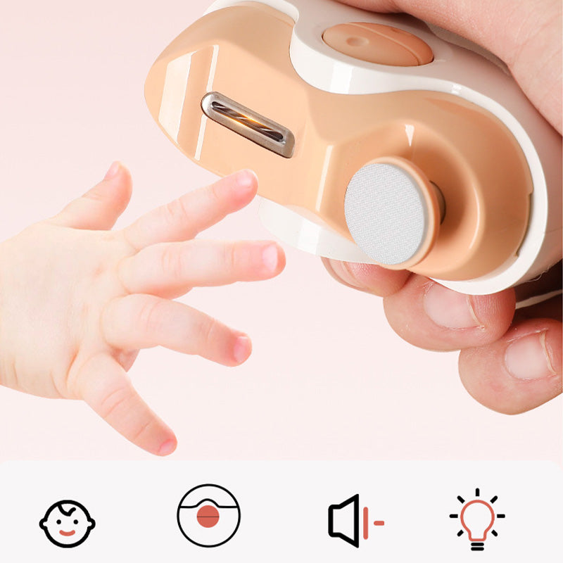 QuickClipper | 2-in-1 Elektrische Polierautomatik Nagelknipser
