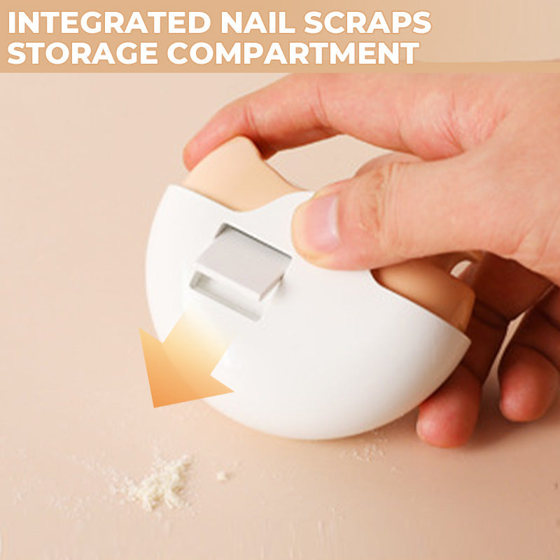 QuickClipper | 2-in-1 Elektrische Polierautomatik Nagelknipser