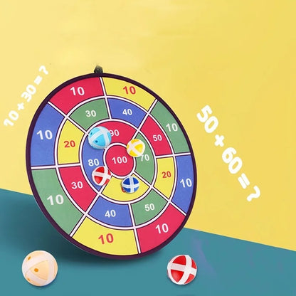 Magnetic dart board