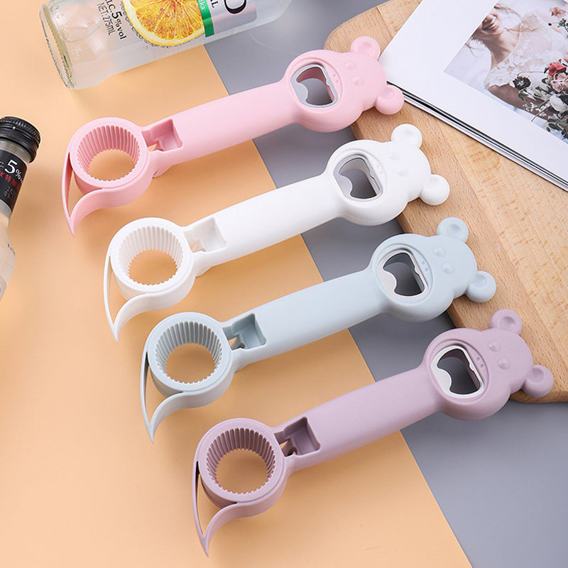 Multifunction bottle openers