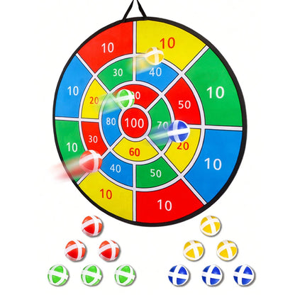 Magnetic dart board