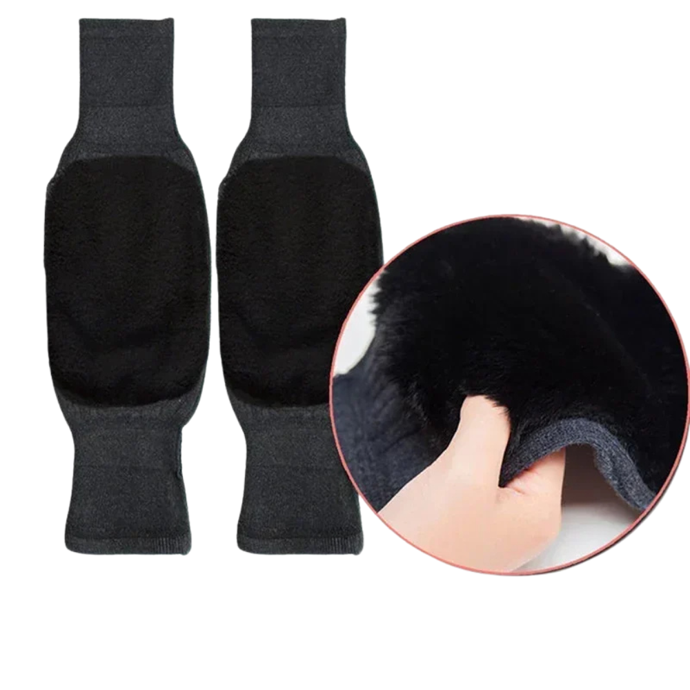 Fleece lined knee blocks