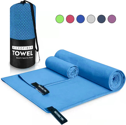 Fast-drying sports and beach towel