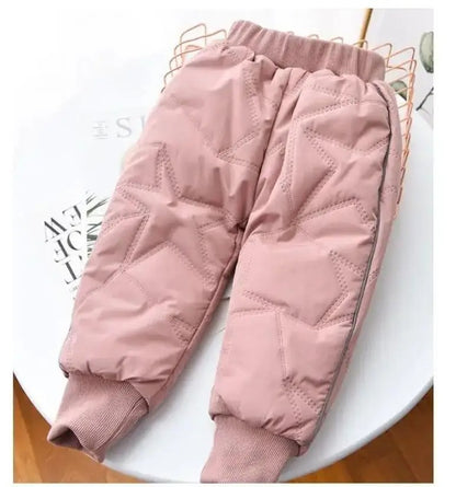 Feeded winter pants for children