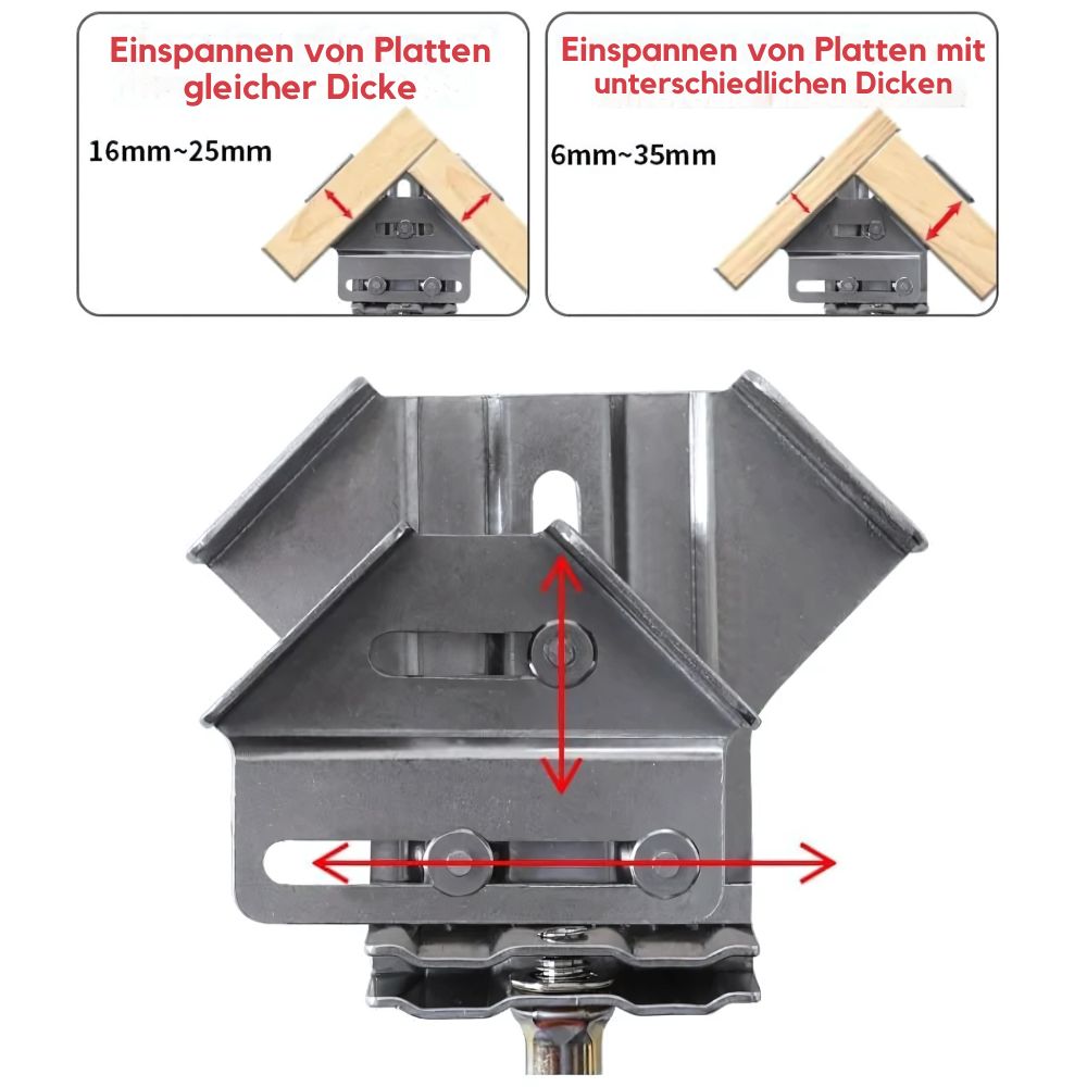 PreciseAngle - Edelstahl-Eckschellen