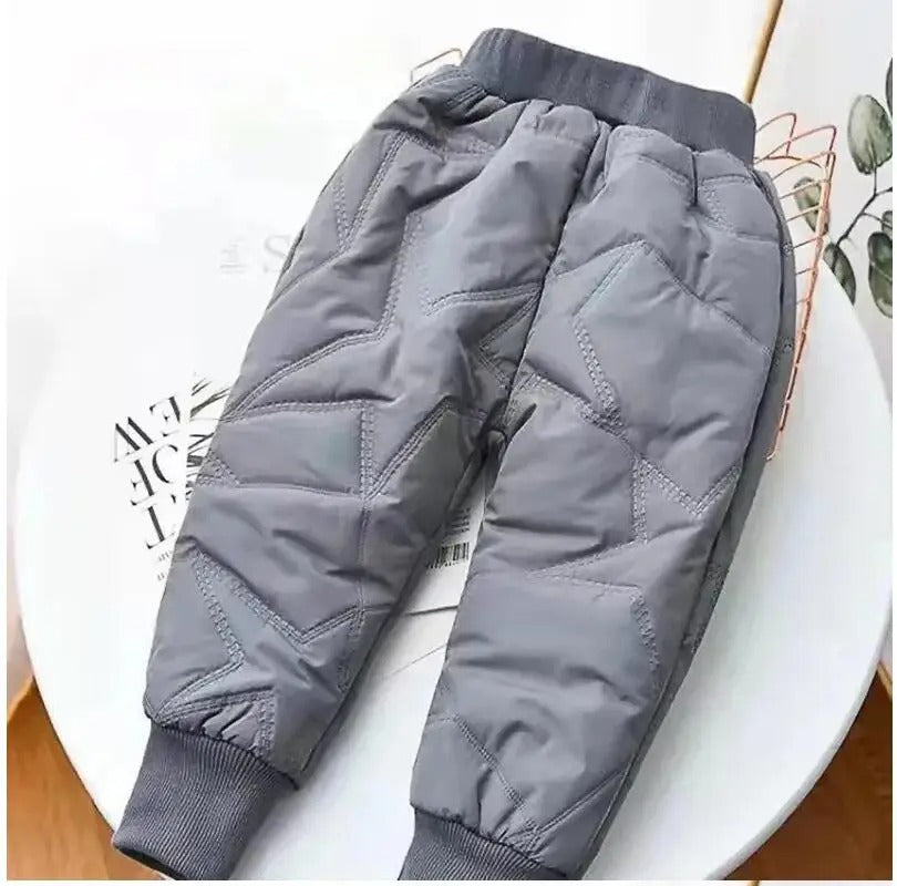 Feeded winter pants for children