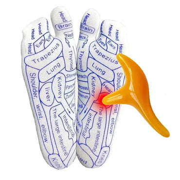 Acupuncture foot massage socks