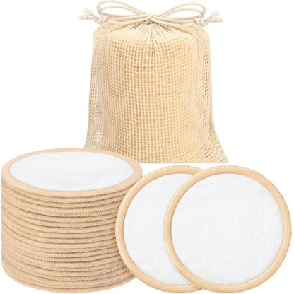 10 Set reusable make-up remover pads