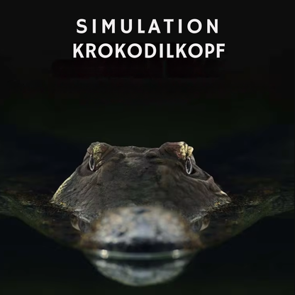 Croccruise - simulation crocodile head
