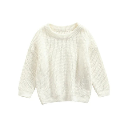 Loosely knitted children's sweater