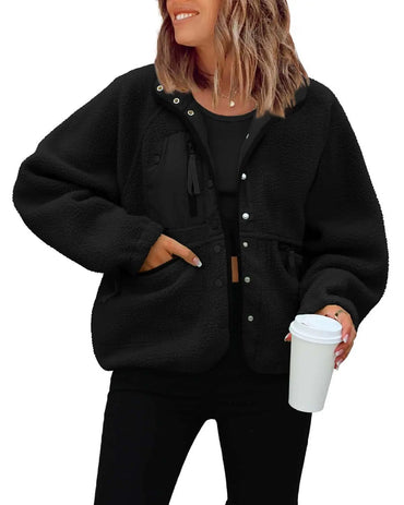 Brenda short Sherpa jacket
