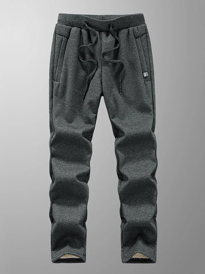 Feeded jogging pants