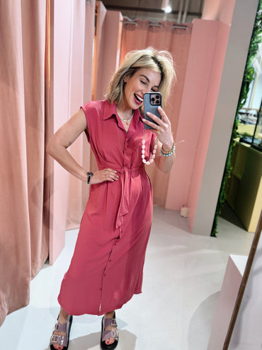 Wiesen Kleid - Rosa