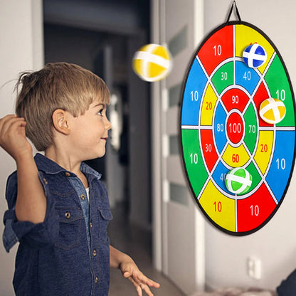 Magnetic dart board
