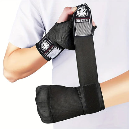MMA half-finger gel boxing gloves
