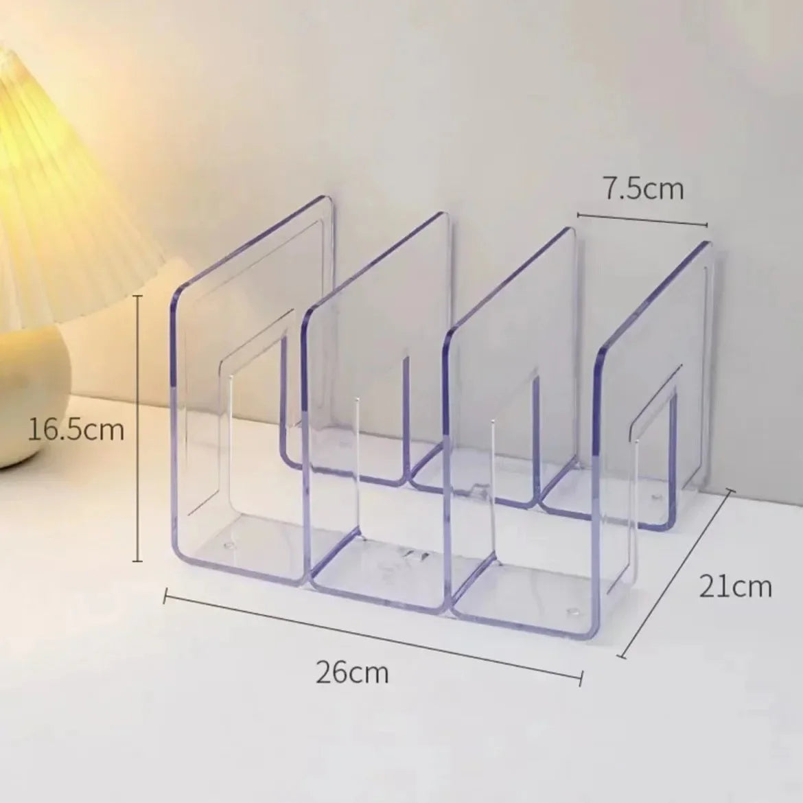 Acrylic handbag storage shelf & organizer