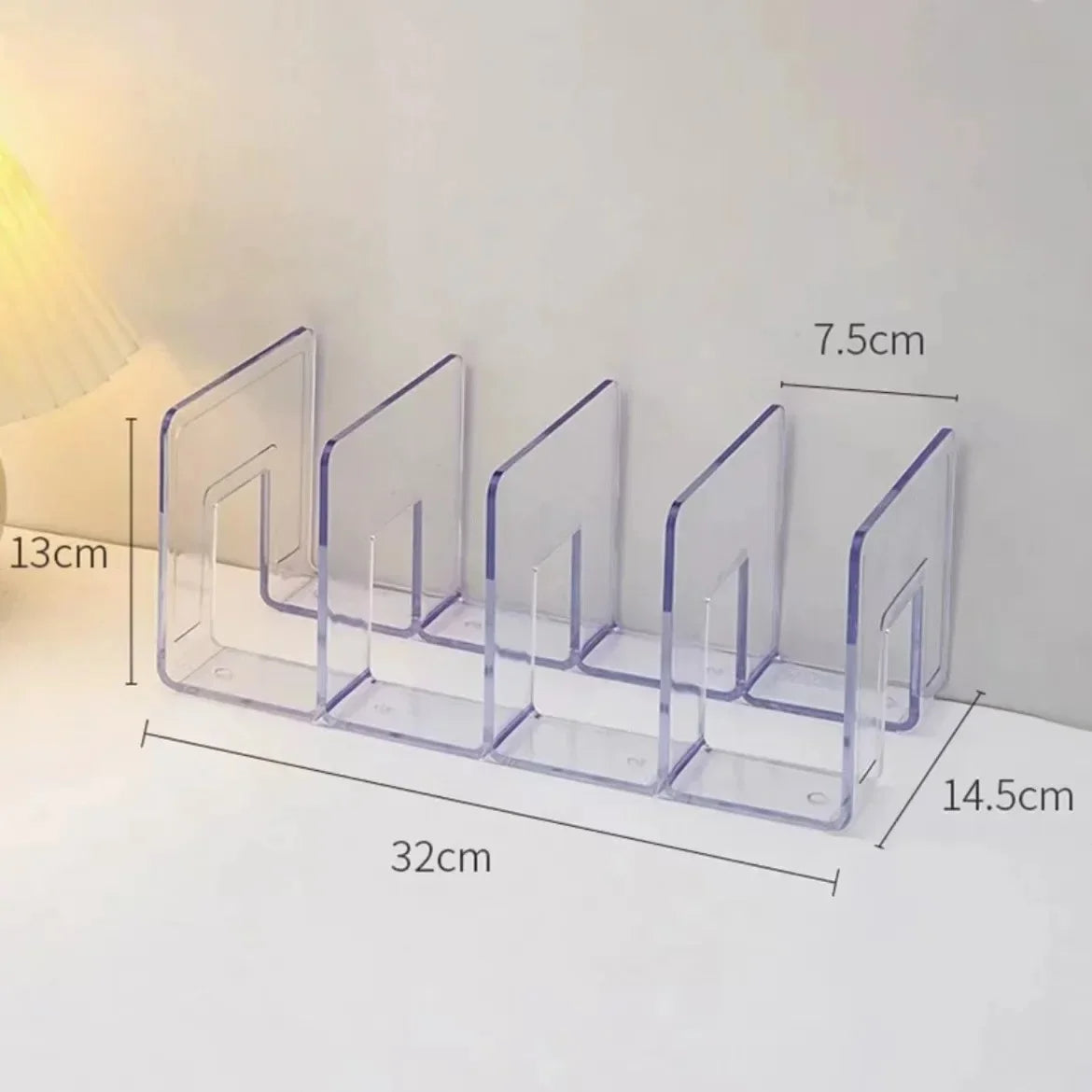 Acrylic handbag storage shelf & organizer