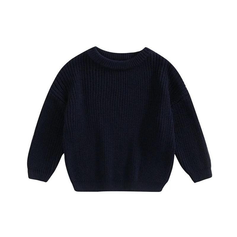 Loosely knitted children's sweater