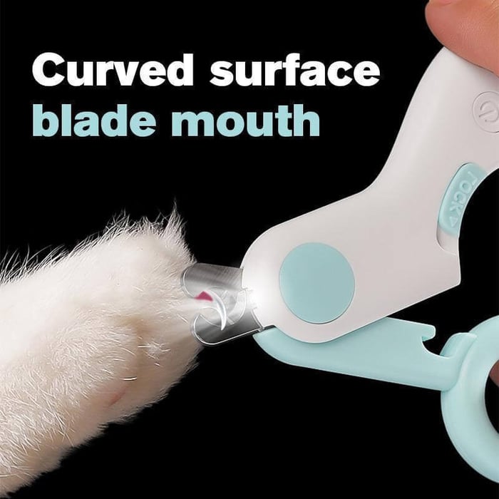 LED nail clippers for pets