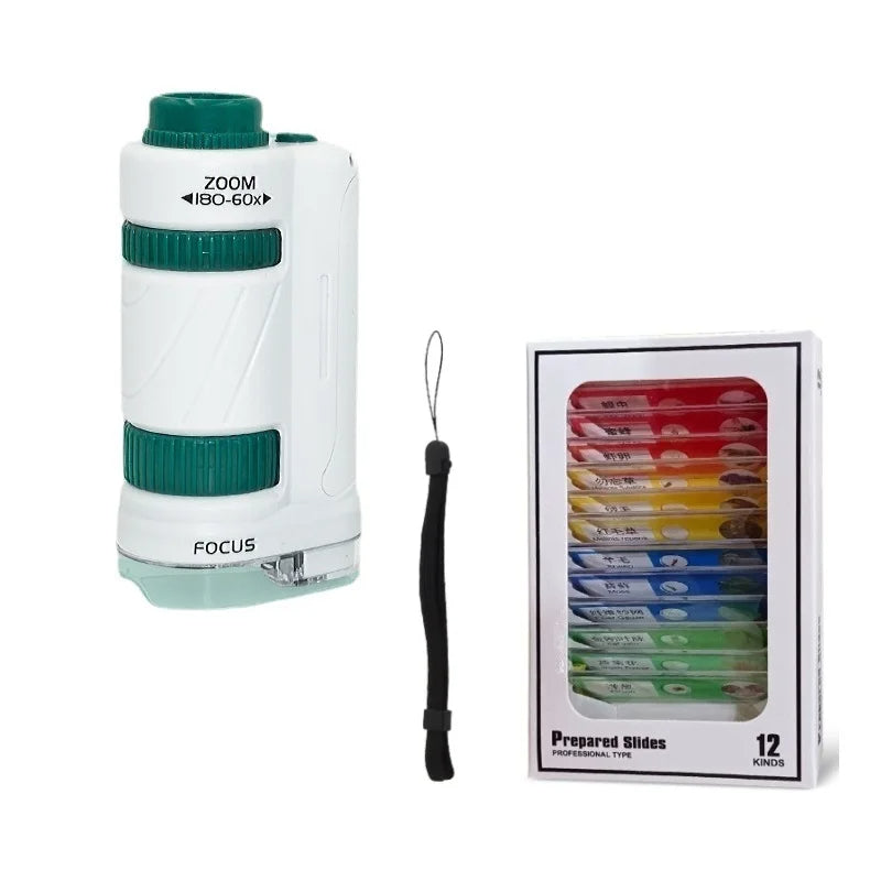 Hand microscope set for children