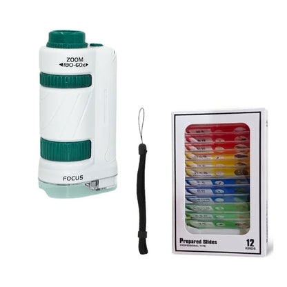 Hand microscope set for children