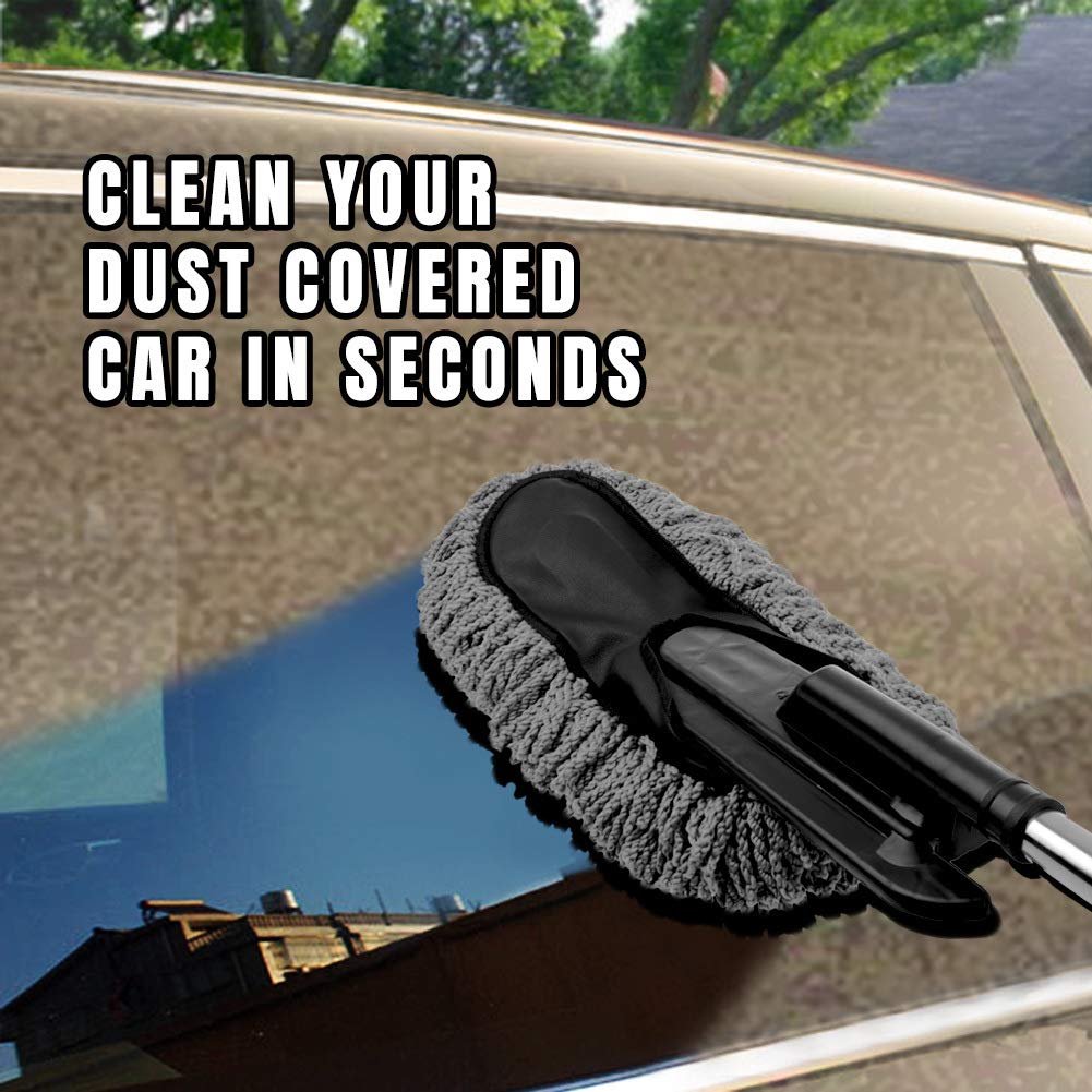 Dustwiz | Microfiber Auto Staubwedel (1 free car waste bin)