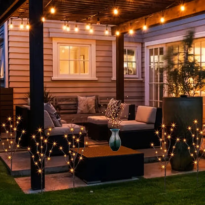 LED illuminated branches for vases