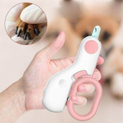 LED nail clippers for pets