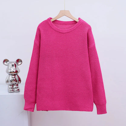 Cozy oversize knitting sweater