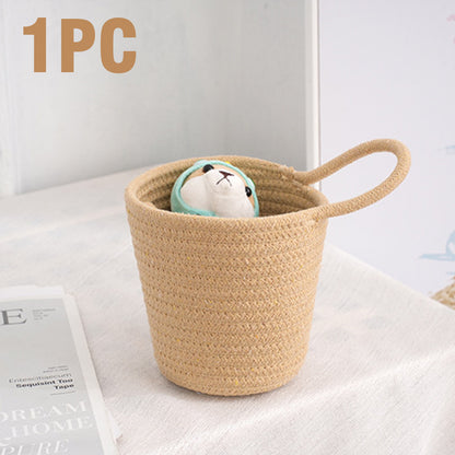 Handmade storage basket