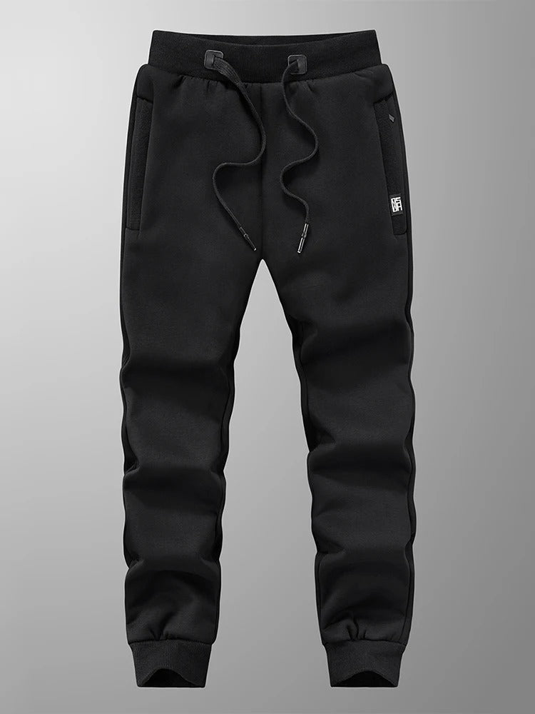Feeded jogging pants