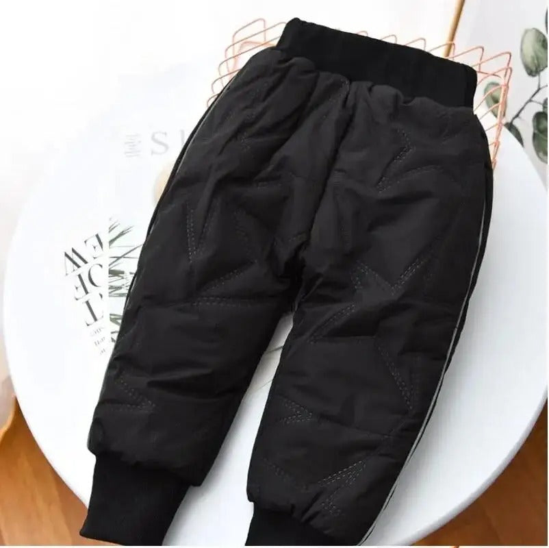 Feeded winter pants for children