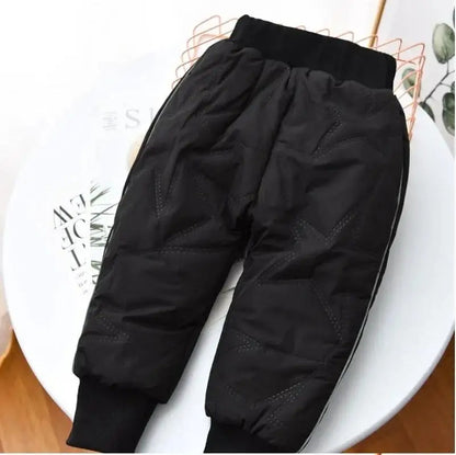 Feeded winter pants for children