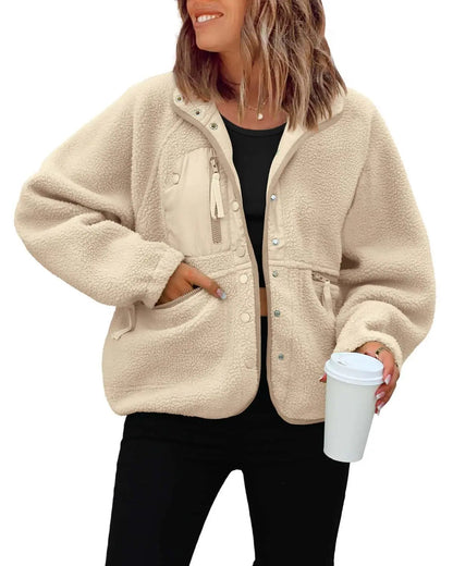 Brenda short Sherpa jacket