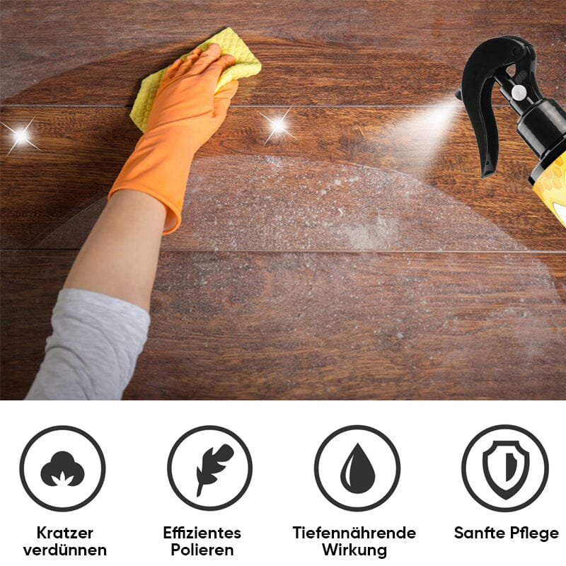 Beeswax spray for furniture