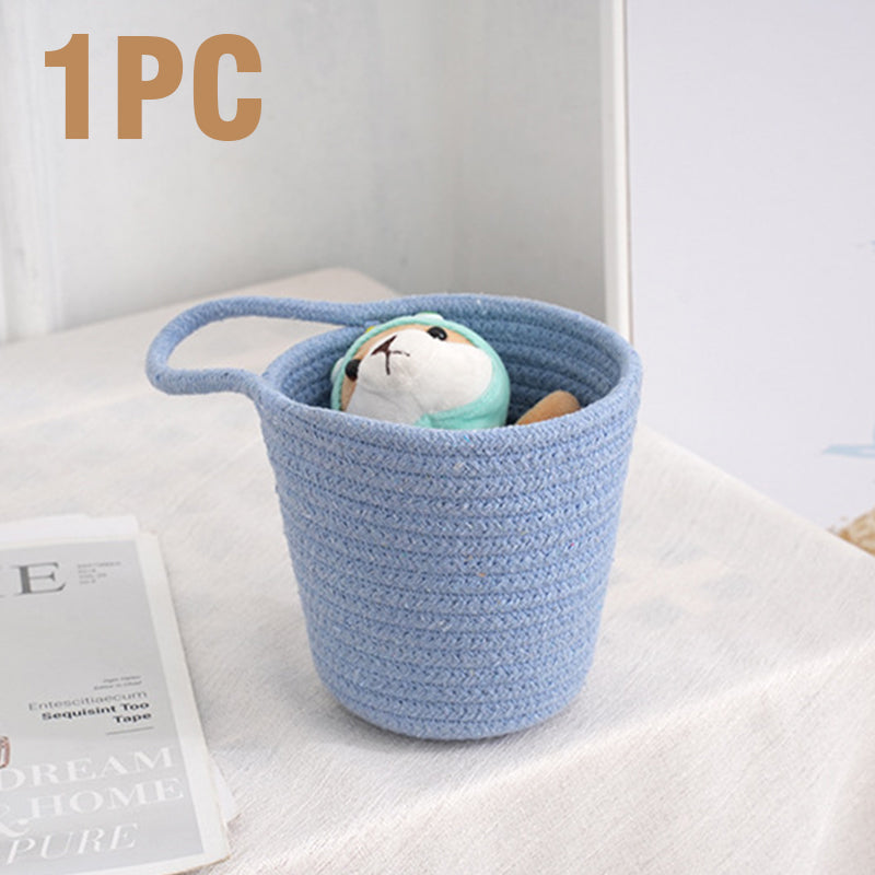 Handmade storage basket