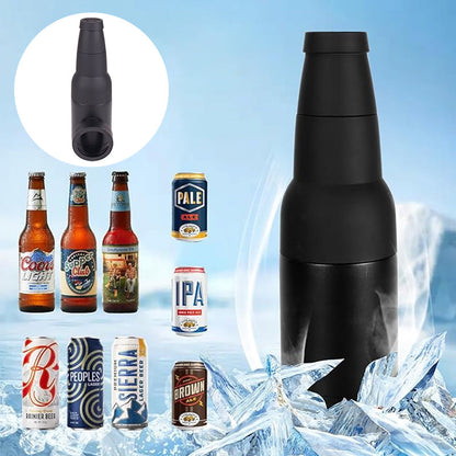 Beer bottles and doses with beer openers