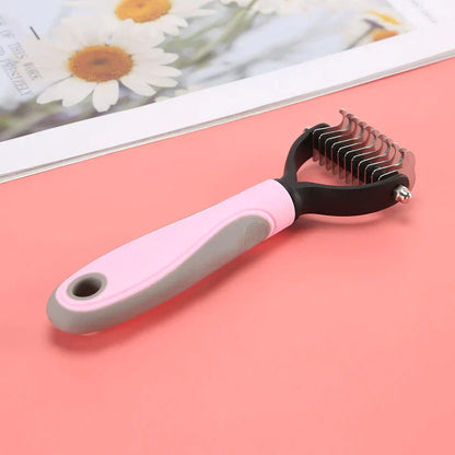 Filting brush for pets